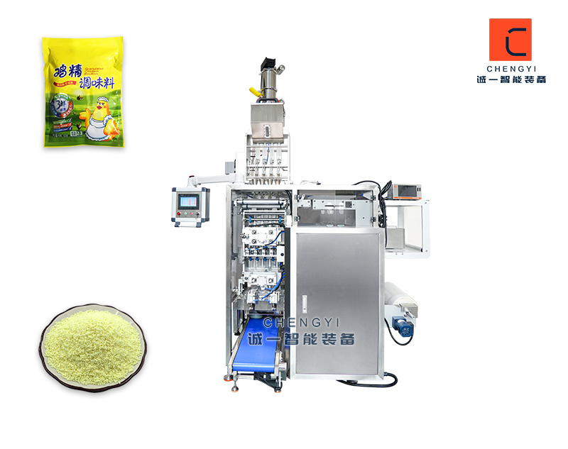 雞精包裝機_味精調(diào)味料四邊封多列包裝機